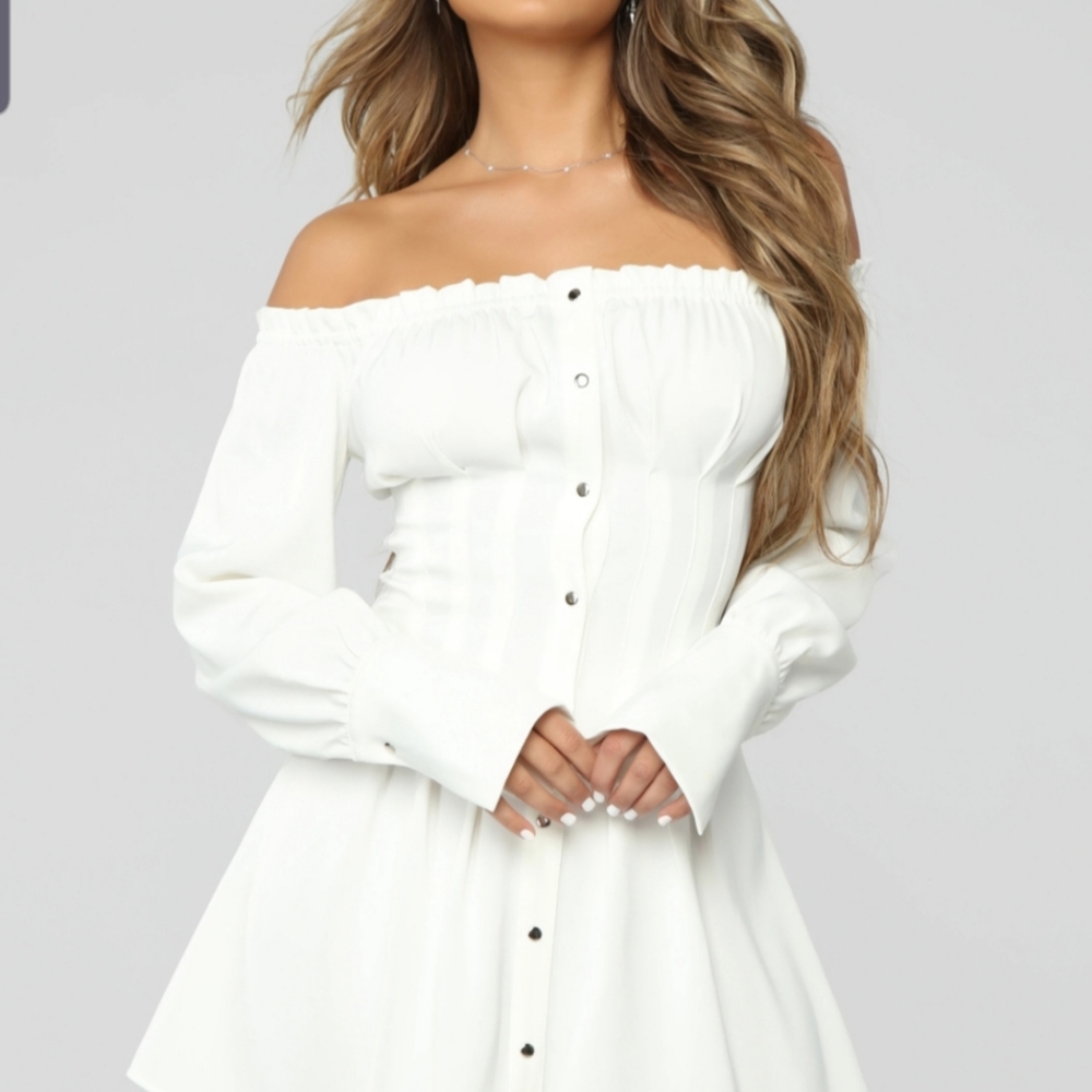 Sexy Off -the-Shoulder Dress